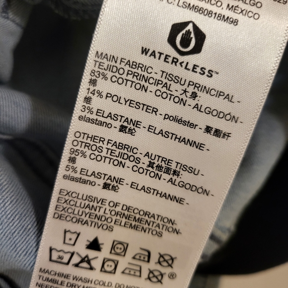 Levi Strauss Simply Maternity Bootcut NWT XL - Picture 5 of 7